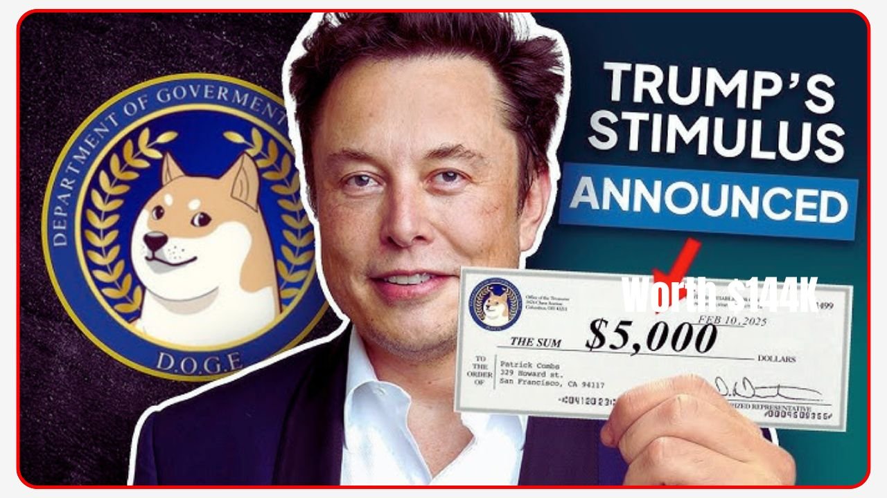 $5,000 DOGE ‘Dividend’ Incoming Musk & Trump May Cut $2 Trillion to Pay You!
